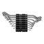 45-Degree Offset Box End Wrench Set with Modular Wrench Organizer, 8-Piece (1/4 - 1-1/4")