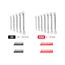 45-Degree Offset Box End Wrench Set with Modular Wrench Organizer, 12-Piece (1/4-13/16", 6-19mm)