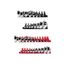 45-Degree Offset Box End Wrench Set with Modular Wrench Organizer, 19-Piece (1/4 - 1-1/4", 6-32mm)