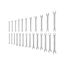 Combination Wrench Set, 25-Piece (1/4 - 3/4", 6 - 19mm)