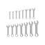 Stubby Combination Wrench Set, 15-Piece (1/4"- 1")