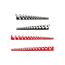 Combination Wrench Set with Rack, 34-Piece (1/4 - 1", 6 - 24mm)