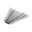 Combination Wrench Set with Rack, 15-Piece (1/4 - 1")
