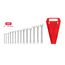 Combination Wrench Set with Holder, 14-Piece (6 - 19mm)