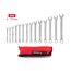 Combination Wrench Set with Pouch, 14-Piece (6 - 19mm)