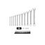 Combination Wrench Set with Modular Wrench Organizer, 11-Piece (1/4 - 3/4")