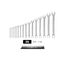 Combination Wrench Set with Modular Wrench Organizer, 15-Piece (1/4 - 1")
