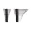 Stubby and Standard Length Combination Wrench Set w/ Modular Organizers, 30-Piece (1/4"- 1")