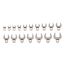 3/8" Drive Crowfoot Wrench Set, 17-Piece (8-24mm)