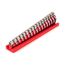 3/8" Drive Crowfoot Wrench Set with Rack, 17-Piece (8-24mm)