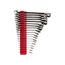 Reversible 12-Point Ratcheting Combination Wrench Set with Modular Wrench Organizer, 19-Piece (6-24mm)