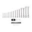 Flex Head 12-Point Ratcheting Combination Wrench Set with Modular Wrench Organizer, 15-Piece (1/4-1")