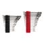 Flex Head 12-Point Ratcheting Combination Wrench Set with Modular Wrench Organizer, 25-Piece (1/4-3/4", 6-19mm)