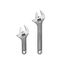 2-Piece (6" & 9") Adjustable Wrench Set, 1-1/2" Jaw Capacity