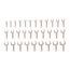 Service Wrench Set, 31 Pieces (3/4" - 2-5/8")