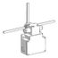 Limit Switch XCKMR Square Rod 6 MM Cross, XCKMR54D2