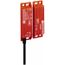 Safety Limit Switch, 25mm Wide Body, Noncontact, 24 VDC, NO/2NC, 5m Cable, IP66/IP67, Noncontact, Bottom Entry, XCSDMP7005