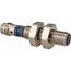 Inductive Proximity Sensor, Cylinder Shielded, M8 Body, 0.06" Sensing Distance, 12 to 24 VDC, PNP, Normally Open, 3-Wire, M8 Connector, XS508B1PAM8