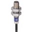 Inductive Proximity Sensor, Cylinder Shielded, M8 Body, 0.06" Sensing Distance, 12 to 24 VDC, PNP, Normally Closed, 3-Wire, 2m Cable, XS508B1PBL2