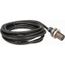 Inductive Proximity Sensor, Cylinder Shielded, M12 Body, 0.08" Sensing Distance, 12 to 24 VDC, NPN, Normally Closed, 3-Wire, 2m Cable, XS512B1NBL2