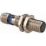 Inductive Proximity Sensor, Cylinder Shielded, M12 Body, 0.08" Sensing Distance, 12 to 24 VDC, PNP, Normally Closed, 3-Wire, M12 Connector, XS512B1PBM12