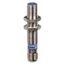 Inductive Proximity Sensor, Cylinder Shielded, M12 Body, 0.16" Sensing Distance, 24 to 240 VAC/VDC, NO, Normally Open, 2-Wire, 20m Cable, XS612B1MAU20