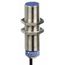 Inductive Proximity Sensor, Cylinder Shielded, M18 Body, 8 mm Sensing Distance, 24 to 240 VAC/VDC, NC, Normally Closed, 2-Wire, 2m Cable, XS618B1MBL2
