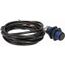 Photoelectric Sensor, Through Beam, Receiver, 15m Range, 12 to 24 VDC, Light Operate, NPN NO, 2m Cable, PBT, XUB2ANANL2R
