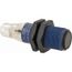 Photoelectric Sensor, Through Beam, Receiver, 15m Range, 12 to 24 VDC, Light Operate, NPN NO, M12 Connector, PBT, XUB2ANANM12R