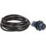 Photoelectric Sensor, Through Beam, Receiver, 15m Range, 12 to 24 VDC, Light Operate, PNP NO, 2m Cable, PBT, XUB2APANL2R