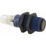 Photoelectric Sensor, Through Beam, Receiver, 15m Range, 12 to 24 VDC, Light Operate, PNP NC, M12 Connector, PBT, XUB2APBNM12R