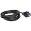 Photoelectric Sensor, Diffused, 0.1m Range, 12 to 24 VDC, Light Operate, PNP NC, 2m Cable, PBT, XUB4APBNL2