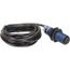 Photoelectric Sensor, Diffused, 0.6m Range, 12 to 24 VDC, Light Operate, NPN NO, 2m Cable, PBT, XUB5ANANL2
