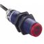 Photoelectric Sensor, Polarized Retroreflective, 2m Range, 12 to 24 VDC, Light Operate, PNP NO, 2m Cable, PBT, XUB9APANL2