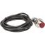 Photoelectric Sensor, Polarized Retroreflective, 2m Range, 12 to 24 VDC, Dark Operate, NPN NC, 2m Cable, Nickel Plated Brass, XUB9BNBNL2