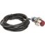 Photoelectric Sensor, Polarized Retroreflective, 2m Range, 12 to 24 VDC, Dark Operate, PNP NO, 2m Cable, Nickel Plated Brass, XUB9BPANL2