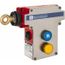 Rope Operated Limit Switch, 2NO/2NC, 300 VAC, Cable Pull, Left Hand Operation, Pilot Light, Dual Operation, XY2CE2A196