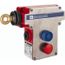 Rope Operated Limit Switch, 2NO/2NC, 300 VAC, Rope Pull, Pilot Light, Dual Operation, Stainless Enclosure, XY2CE2A296H7