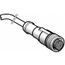 Sensor Cordset, 3-Pin UNF, 5m Cable, 4 Amp, 250 VAC, IP67, XZCP1865L5