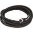 Sensor Cordset, M12 8-Pin Female Straight, 5m Cable, 2 Amp, 250 VAC, IP67, XZCP29P11L5