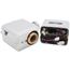 ECOPOWER Touchless 1.6 GPF Toilet Flush Valve with 24" Vacuum Breaker Set, Polished Chrome