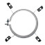 Torsion Flex Mount Bracket (5-5/8" Diameter, 4-Legged)