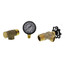 1-1/4" x 13" MPT Union Brass Tank Tee Package, 30-50 PSI (Lead Free)