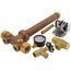 1-1/4" MPT Union Brass Tank Tee Package (Lead Free)