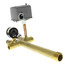 1" x 10" MPT Solid Brass Tank Tee Package, 40-60 PSI (Lead Free)