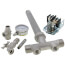 1" X 13" MPT Stainless Steel Union Tank Tee Package, 40-60 PSI