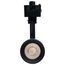 10W LED Track Head, 48-Degree Beam Spread, J-Style Track, 5 CCT Selectable, Matte Black Finish