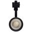 20W LED Track Head, 36-Degree Beam Spread, J-Style Track, 5 CCT Selectable, Matte Black Finish