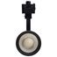 20W LED Track Head, 48-Degree Beam Spread, J-Style Track, 5 CCT Selectable, Matte Black Finish