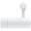 15W LED Track Head, J-Style, 20-Degree to 50-Degree Adjustable Beam Spread, CCT Selectable, Matte White Finish